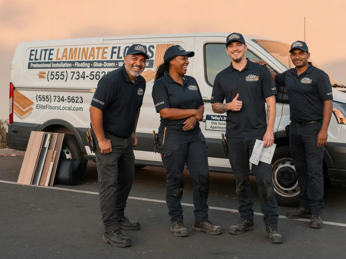 Laminate flooring installation company in Mount Airy, LA